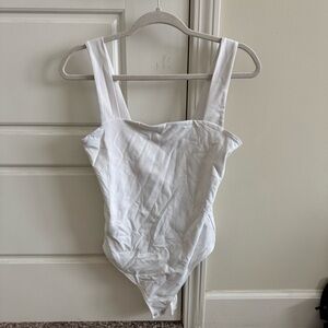 Abercrombie & Fitch White Bodysuit